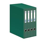 DOHE - Module Oficolor 4 classeurs format feuillet vert