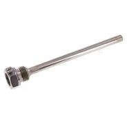 Doigt de gant en acier St35 G 1/2 pouce pour tige de 160mm Max 600°C et 25 bars