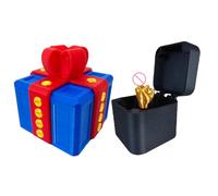 Doigt D'honneur Dans Une Boîte, Coffret cadeau surprises, boîte surprises Cadeau Pour Adulte, Farce Et Attrape 3D Figurine Doigt D'honneur Inutile Et Décalée Pour Anniversaire Noël Fêtes