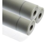 doitBau Tissu d'armature - Treillis de plâtre - Fibre de verre 165 g/m² - Résistant au glissement et aux alcalis - Pour l'intérieur et l'extérieur - 1 m x 50 m - 3 rouleaux de 150 m² - Protection