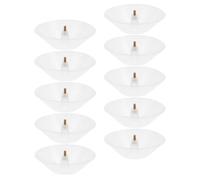 DOITOOL 10 Pièces Bac à Huile Pour Hotte Aspirante Récupérateur Huile Pour Hotte De Cuisine Bac De Stockage Pour