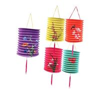 DOITOOL 10 Pièces Lanterne Décorative du Nouvel an Papier Lanternes Chinoises Suspendues pour Fêtes
