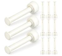 DOITOOL 12 Pièces Blanc Goupille de Joint de Piscine 2,16 Pouces, en | Pièces de Remplacement Capuchons, pour Jonctions et Raccords de Bassin, Format Compact
