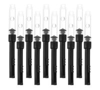 DOITOOL 12 Pièces Tube de Remplissage D'encre pour Stylo-plume Absorbeur D'encre Remplaçable en Plastique, Piston Push-pull Rapide et Fiable, pour Dessin et Travail de Bureau