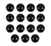 DOITOOL 15 Pièces Bouton à Billes en Bakélite, Poignée Ronde à Boule, Noir, M6 X 25, pour Machine-outil, Démontage Simple, Pièce de Remplacement