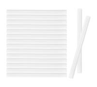 DOITOOL 16 Bâtons de Colle Thermofusible Blanc en Eva Haute Viscosité Faciles à Utiliser pour Travaux Manuels DIY et Boîtes Décoratives