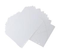DOITOOL 180 Pièces Papier à Points A5 Perforé 6 Trous pour Prise de | Feuilles de Recharge à Grille Pointillée, Écriture Anglaise et Calligraphie, sans Bavure, Blanc