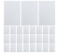 DOITOOL 180 Pièces Papier à Points A5 Perforé 6 Trous, Recharge pour | Papier Blanc, Création de Tableaux et Prises de Notes, Activités et Cartes Mentales, pour Professionnels et Étudiants
