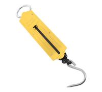 DOITOOL 2 Pièces Balance à Bagages Portable Balance Suspendue Mécanique en Métal, 50 Kg/110 Lb, Mesure Précise, pour Valises et Poissons, Usage Extérieur et Agricole