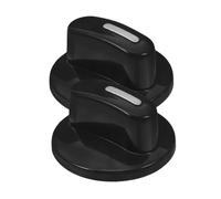 DOITOOL 2 pièces Boutons de Minuterie Manettes de Commande Plastique D pour Cuisinière Électrique Four et Autocuiseur Accessoires de Remplacement Ergonomiques pour Appareils de Cuisine