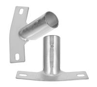 DOITOOL 2 Pièces Support De Manche À Balai En Fer, Connecteur De Brosse De Sol, Remplacement De Pointe Pour Vadrouille Et Brosse De Nettoyage, Compatibilité Polyvalente, Installation