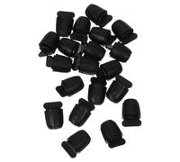 DOITOOL 20 Pièces Bouchon de Tuyau D'arrosage Capillaire 8/11 en Pom Noir Installation Facile et Meilleure Étanchéité pour Système de Goutte à Goutte Jardin