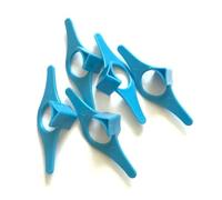 DOITOOL 20 Pièces Marque-page à Pouce en Plastique Léger Pp Multifonctionnel pour Garder Pages Ouvertes, Salle de Classe Lecture sur Scène