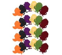 DOITOOL 24 Pièces Pochette à Couverts de Pâques Poussin en Feutre | Rangement Léger pour Couteaux et Fourchettes, Accès Rapide aux Ustensiles, pour Repas Festifs et Sorties