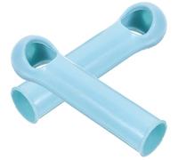 DOITOOL 2pcs Poignées de Balai en Plastique Embouts Faciles à Installer pour Balais et Pelles à Poussière, Conception Suspendue Nettoyage Domestique