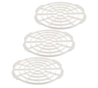 DOITOOL 3 Pièces Grille de Ventilation pour Climatiseur Portable, | Plastique Blanc, Résistance à L’usure la Chaleur, Installation Facile, Usage Domestique, Compatibilité