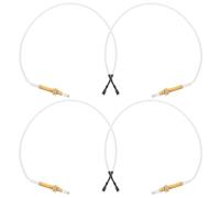 DOITOOL 4 Pièces Allumeur de Chauffage à Gaz en Céramique Cuivre, | Compatible Cheminée et Cuisinière, Installation Facile, Étanchéité Renforcée, Remplacement, Hauteur Couleur Aléatoire