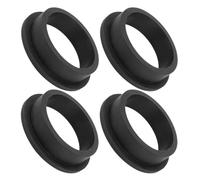 DOITOOL 4 Pièces Joint Torique Étanche et Facile à Installer en Caoutchouc Noir Accessoire de Filtration Indispensable pour Pompe de Piscine et Pompe à Sable