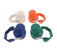 DOITOOL 4 Pièces Lot de Couvercles de Gourde de Sport Étanches avec Bec Incliné et Poignée Bouchon de Bouteille Plastique Léger et Résistant Remplacement pour Bouteilles Réutilisable