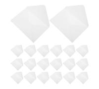 DOITOOL 50 Pièces Blanches Enveloppes Européennes à Double Adhésif en | Surface Lisse, Pli Standard, Rabat Rapide, Écriture Nette, Tri Postal, Lot de Bureau