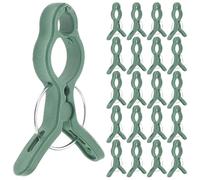 DOITOOL 50 Pièces Pince à Greffer Plantes en Plastique Vert, Clips de Fixation Résistants pour Tiges et Branches, Protège Intempéries, pour Jardinage et Support de Tomates