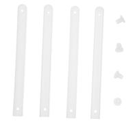 DOITOOL 6 Jeux De Glissières Pour Tiroirs De Meubles - Rails Coulissants Pour Armoires Faciles À Installer Glissières Sous Tiroir Glissières De Commode Montage Latéral