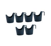 DOITOOL 6 Pièces Lot de Manchons Anti-brûlure Papier pour Gobelets Support de Tasse Résistant et Pratique Adapté Aux Gobelets Papier pour Usage Domestique et Bureau Couleur Bleu Foncé