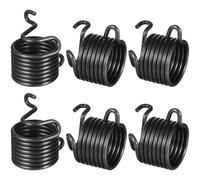 DOITOOL 6 PièCes Ressort Burineur Pneumatique Universel 150 190 250 - Ressorts De Rechange Pour Marteau Air - Petit Burin Fixation SéCuriséE Pour Bricolage DéMolition BéTon Et RéParation Automobile