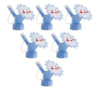 DOITOOL 6pcs Bec Verseur D'arrosoir à Fleurs en Plastique Bleu, Arroseur à Bouteille Facile à Installer Arrosage Fin, pour Plantes et Fleurs en Intérieur Plusieurs Styles