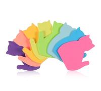 DOITOOL 8 Pièces Bloc de Notes Autocollantes Colorées, 30 Feuilles, Rappels | Papier Repositionnable, Retrait Propre, pour Agendas, Écrans D’ordinateur, Réfrigérateur et Organisation Quotidienne