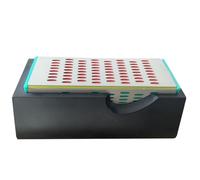 DOITOOL Affûteur de Couteaux Diamant Pierre à Aiguiser Professionnelle Extra-dur à Quatre Faces 1pc, Usage Polyvalent et Solide pour Coutellerie