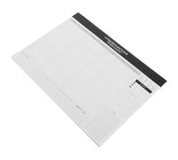 DOITOOL Agenda Mensuel Papier Minimaliste Blanc A4 Suivi D'habitudes, Planificateur Hebdomadaire Non Daté pour Bureau, pour Organiser Tâches Personnelles et Apprentissage