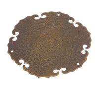 DOITOOL Applique Métallique Décorative en Cuivre pour Meuble, Or Antique | Fournitures de Meubles, Déco Murale Métal, Célébration Halloween, Déco Vintage, Colation Cuivre