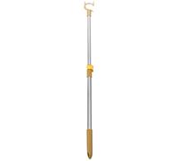 DOITOOL Bâtons de portée Extensible, Manche Téléscopique pour Vêtement, Porte-Vêtements Rétractable Cintres en Métal Rétractable Vêtements Pôle