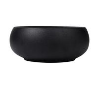 DOITOOL Bol à Thé Présent en Céramique Noire 1250ml Ustensile Stable et Créatif pour Cérémonie du Thé Nombreuses Occasions