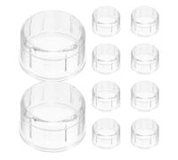 DOITOOL Bouchons de Rechange pour Shaker à Cocktail en PC Résine 10 Pièces Faciles à Nettoyer et Anti-éclaboussures pour Usage en Gym et Activités Sportives en Plein Air