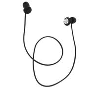 DOITOOL Bouchons D'oreilles Antibruit pour Sommeil et Travail en Silicone Noir avec Cordon, Confort Maximum et Motif Cd, Protection Auditive Portable pour Étude et Repos