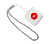 DOITOOL Bouton D'urgence sans Fil Zigbee pour Personnes Âgées, Signal D'urgence Liaison Intelligente, Plastique Blanc, pour Toilettes et Hôtels