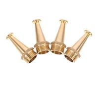 DOITOOL Buse en Cuivre Portable pour Extincteur Maison, Lot de 4 Pièces, Résistant la Rouille, pour Jet D'eau Puissant et Usage Extérieur