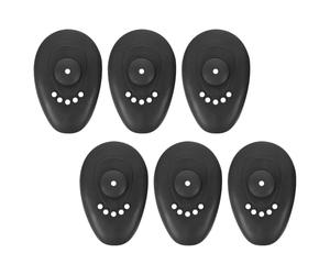DOITOOL Cache-oreilles en Silicone Anti-débordement pour Coloration des Cheveux, Lot de 3 Paires Utilisation Professionnelle en Salon de Coiffure