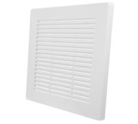 DOITOOL Cache pour Extracteur D’air de Plafond avec Ressort, Blanc, 10 X | ABS et Métal, Montage Mural, Améliore la Ventilation, Chasse Vapeur et Odeurs, Usage Salle de Bain