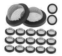 DOITOOL Caoutchouc Rondelles de Tuyau D'arrosage Noir 3/4 Pouce 20 Pièces | Acier Inoxydable, Installation Simple et Sûre, Usage pour Raccord D’arrivée D’eau avec Crépine