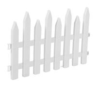 DOITOOL Clôture de Jardin en Plastique PVC 50x30 Cm, Panneau Léger et Portable, Bordure Paysagère Multi-Usage pour Pelouse, Protection de Parterres et Délimitation Extérieure