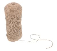 DOITOOL Corde de Jute Artisanale 2mm, Robuste, pour Décoration Intérieure | Ficelle Suspendue Couleur Kaki, Usage Floral et Emballage, pour Professionnels et Passionnés de Bricolage