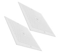 DOITOOL Couvercle de Skimmer Piscine 10x10 Pouces en PP Accessoire pour Écumoire de Piscine Facile à Remplacer Compatible Polyvalent pour Sandales Femme