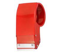 DOITOOL Distributeur de Ruban Adhésif Métallique Compatible Ruban ≤6 Cm de Large Facile à Robuste et Élégant Rouge Adapté pour Bureaux et Scrapbooking