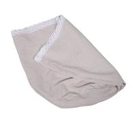 DOITOOL Doublure en Tissu Beige Style Campagne pour Panier à Linge 70l, Insert de Remplacement Robuste et Facile à Retirer, pour Chambre et Salle de Bain