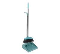 DOITOOL Ensemble Balayette Pelle Debout Dents Intégrées, Manche Long | Plastique et Nylon, Poignée Détachable, Nettoyage des Coins, pour Petits Appartements et Sols Durs