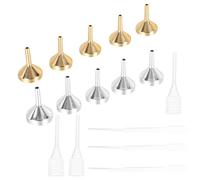 DOITOOL Entonnoir de Transfert de Parfum Facile à Remplir en Alumine et Pp Mini Entonnoir pour Recharger Flacons 1 Set Outil Pratique pour Usage Domestique