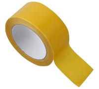 DOITOOL Fibre à Grille Ruban Adhésif Double Face, 1 Rouleau, Jaune | Adhérence Forte, Usage DIY et Occasions Variées, Repérage Facile, Maintien Sûr des Objets